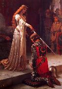 Edmund Blair Leighton Accolade oil